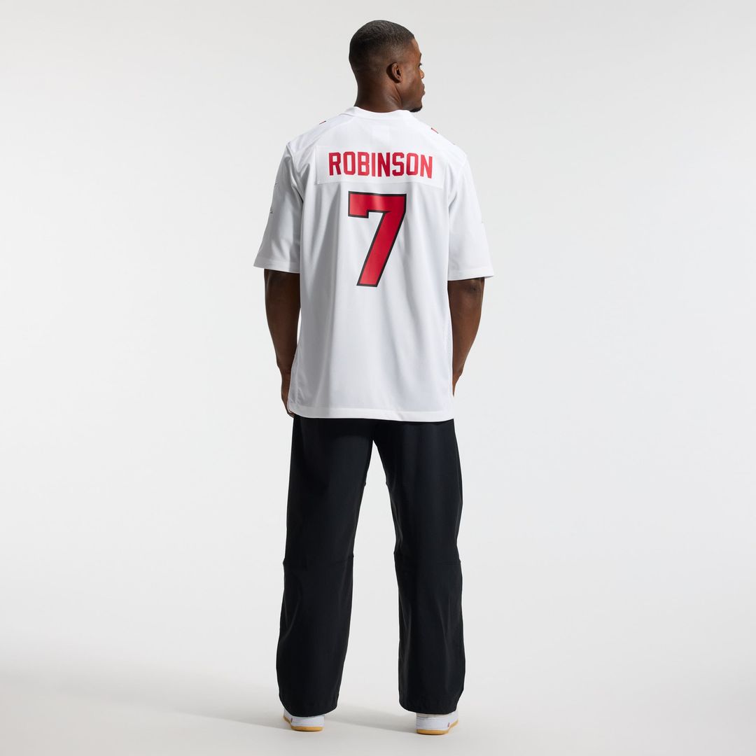 Atlanta Falcons Bijan Robinson Nike White Game Jersey - product image 5