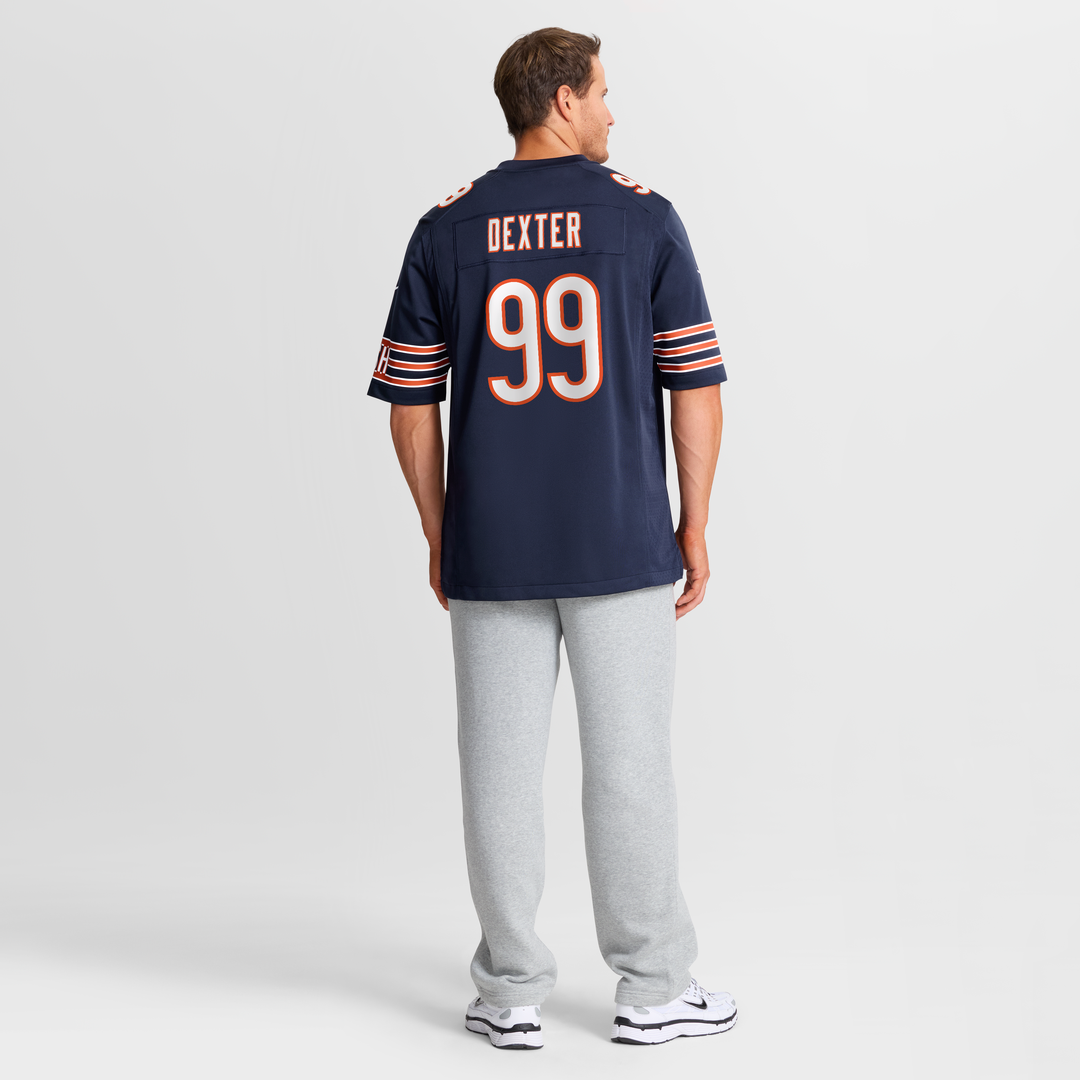 Chicago Bears Gervon Dexter Sr Nike Navy Team Game Jersey - product image 8