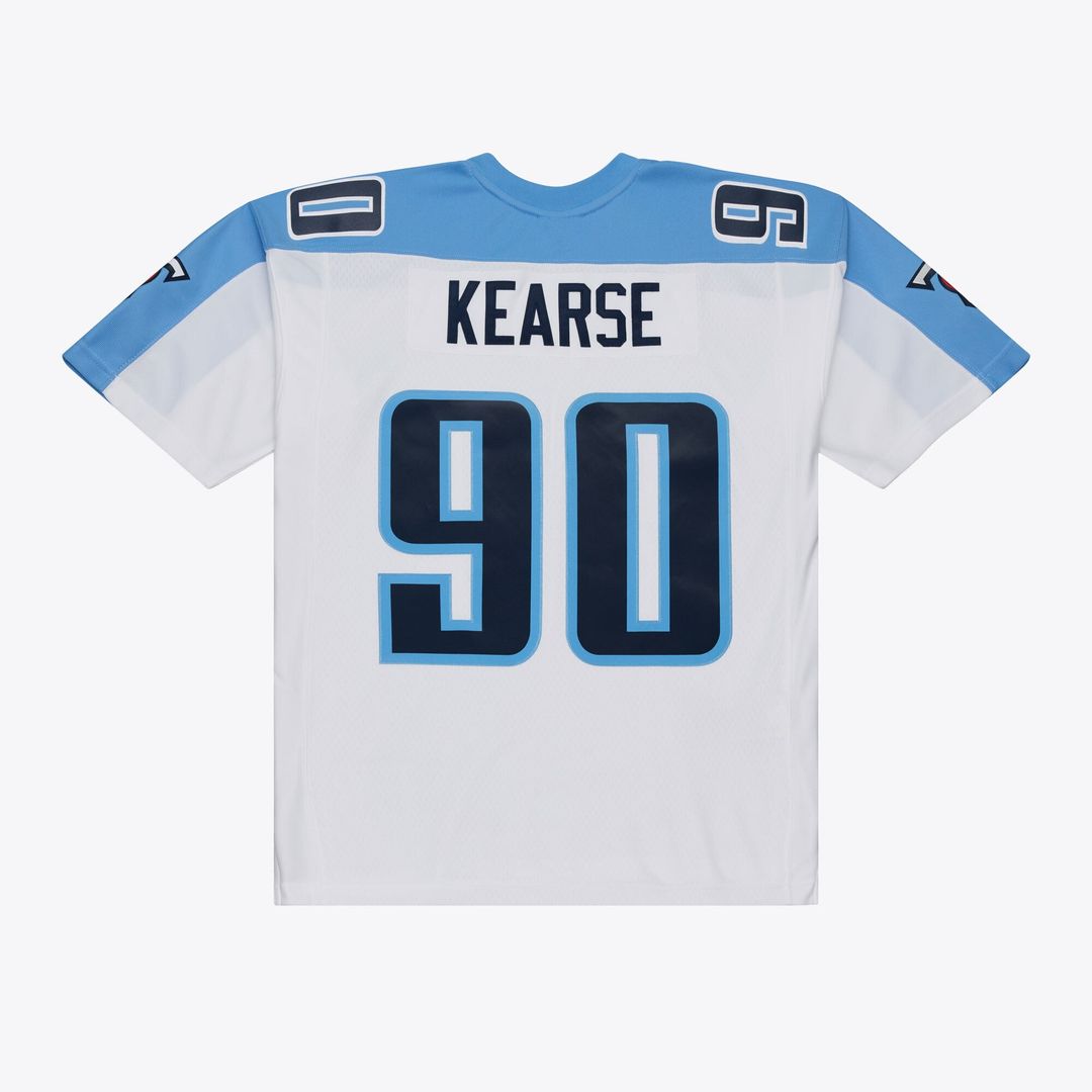 Tennessee Titans Jevon Kearse Mitchell & Ness White Retired Legacy Replica Player Jersey - product image 2