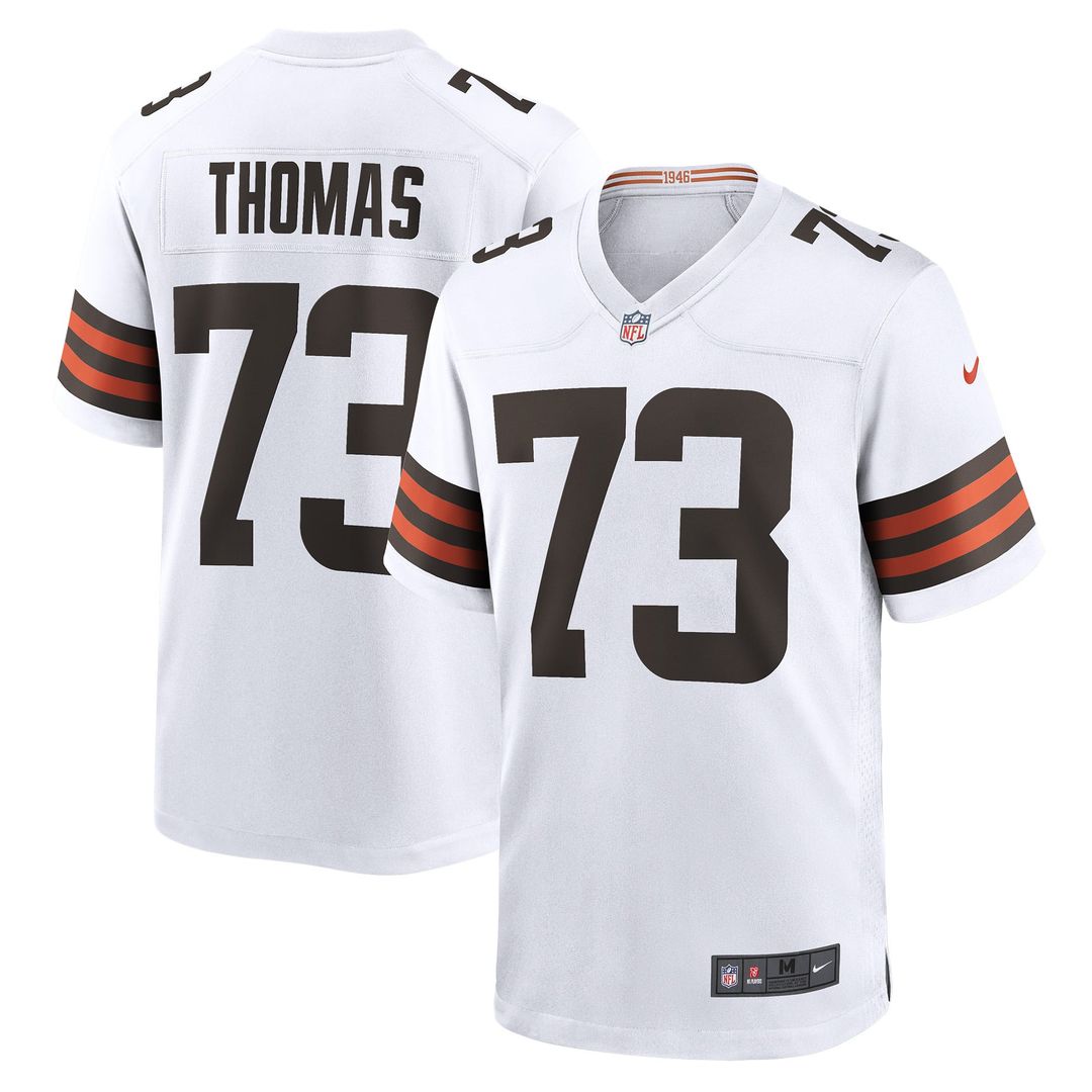 Cleveland Browns Joe Thomas Nike White Retired Game Player Jersey - product image 4