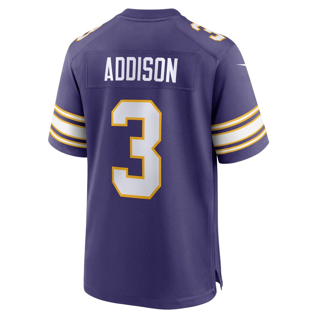 Minnesota Vikings Jordan Addison Nike White Away Game Jersey - product image 9