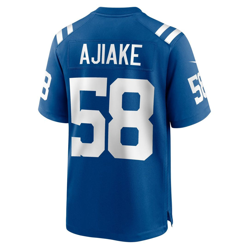 Indianapolis Colts Austin Ajiake Nike Royal Game Jersey - product image 3