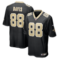 New Orleans Saints Shaquan Davis Nike Black Game Jersey - product image 1