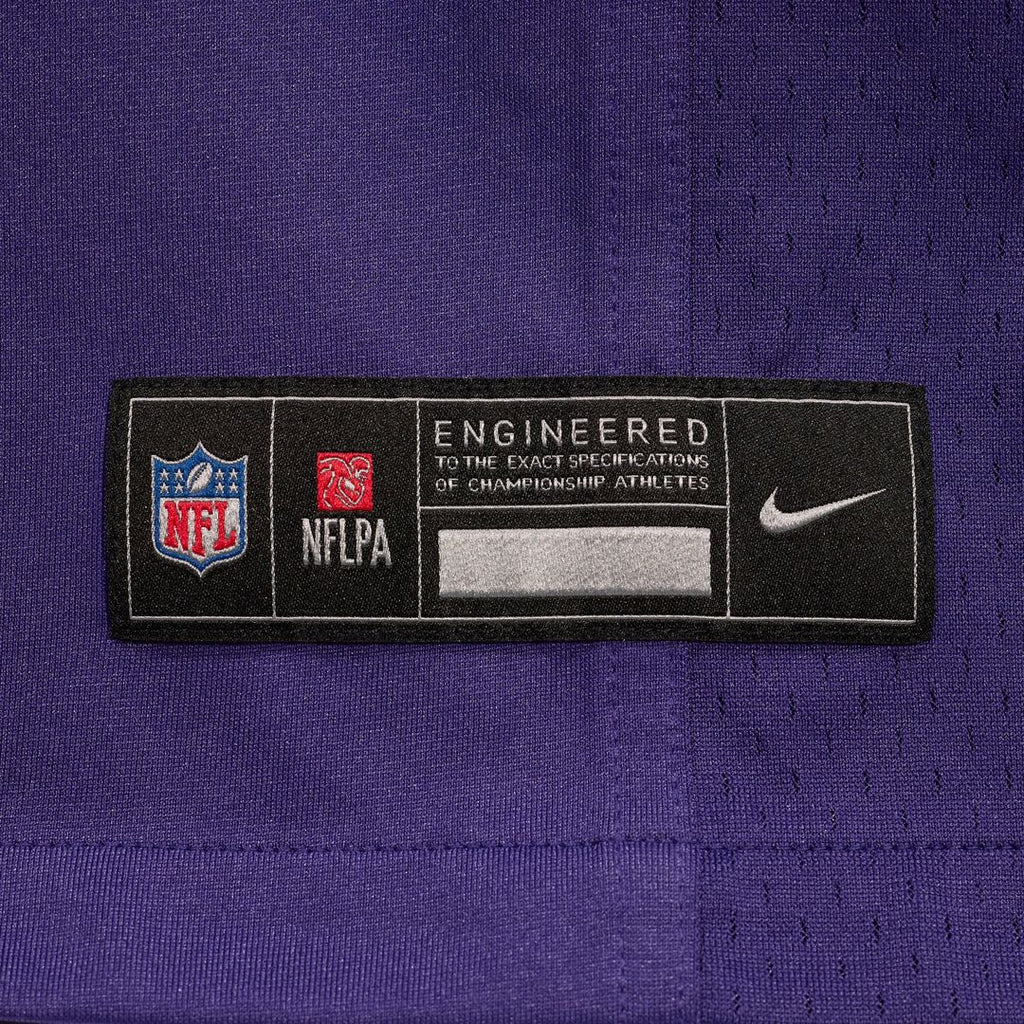 Baltimore Ravens Nick Moore Nike Purple Game Jersey - product image 6