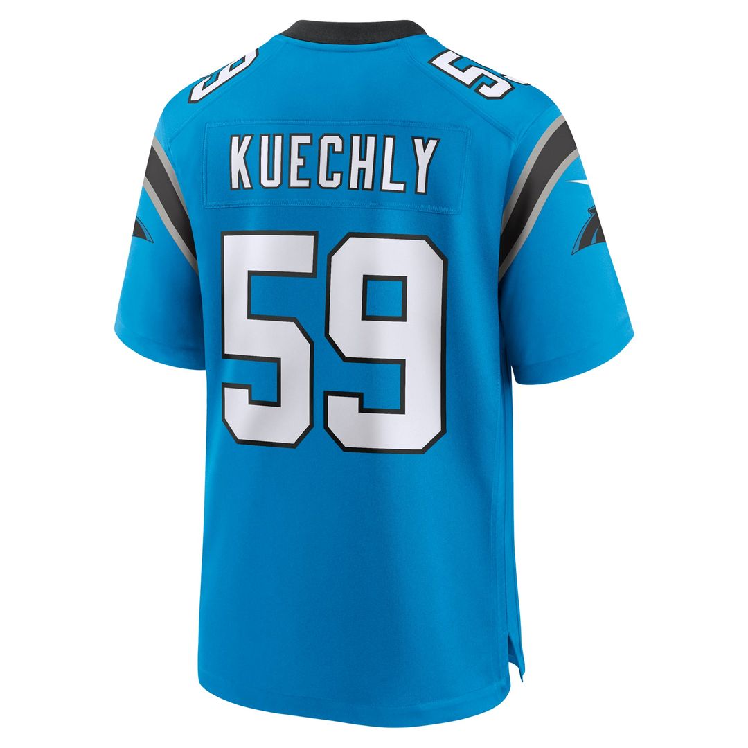 Carolina Panthers Luke Kuechly Nike Blue Retired Player Alternate Game Jersey - product image 3