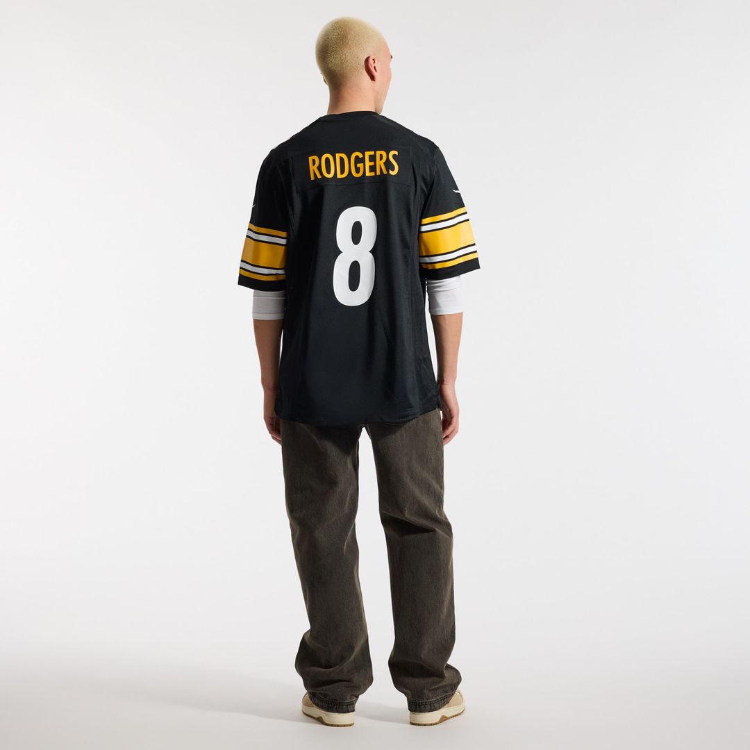 Pittsburgh Steelers Aaron Rodgers Nike White Game Jersey - product image 12