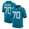 Jacksonville Jaguars Cole Van Lanen Nike Teal Game Player Jersey - product image 1