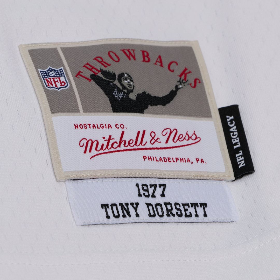 Dallas Cowboys Tony Dorsett Mitchell & Ness White Retired Legacy Replica Player Jersey - product image 3