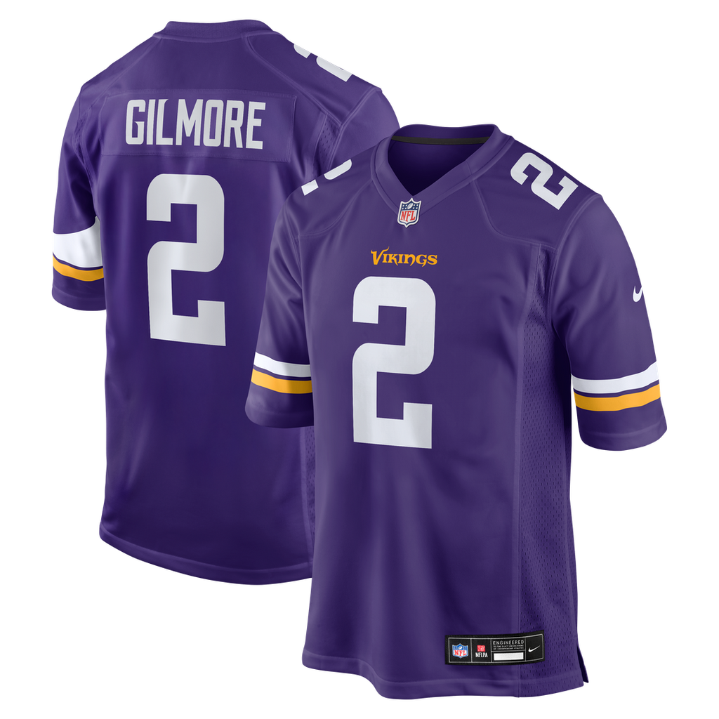 Minnesota Vikings Stephon Gilmore Nike Purple Game Jersey - product image 1