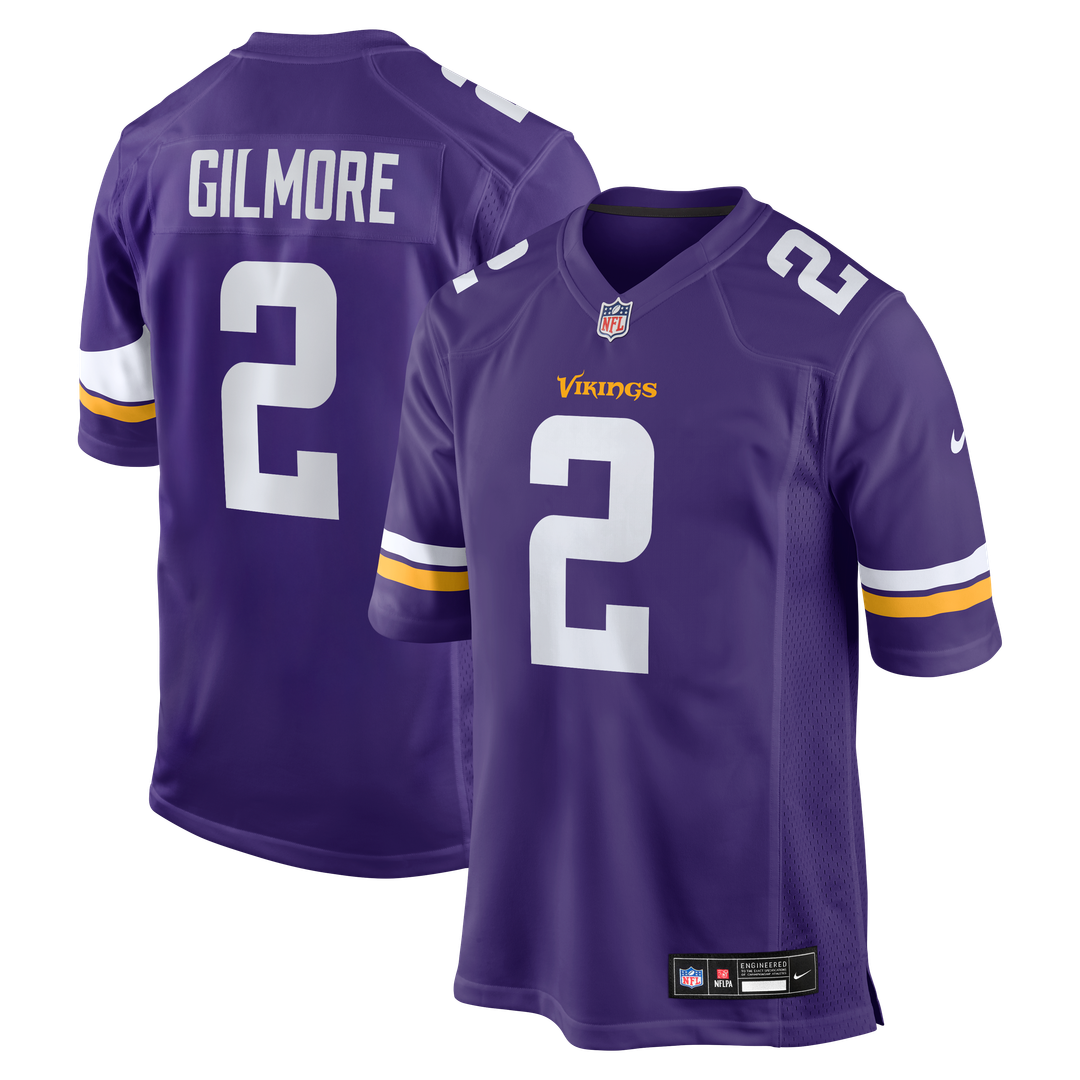 Minnesota Vikings Stephon Gilmore Nike Purple Game Jersey - product image 1