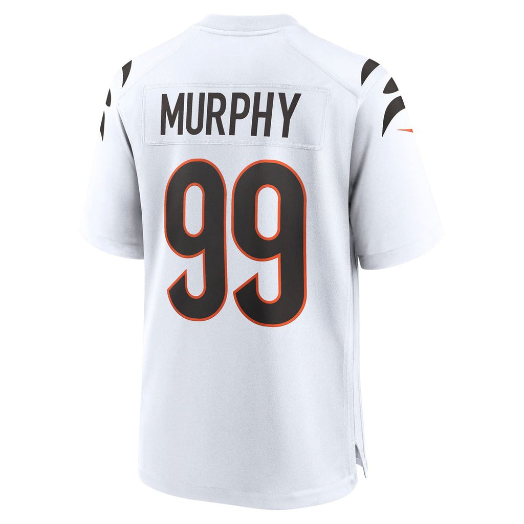 Cincinnati Bengals Myles Murphy Nike White Team Game Jersey - product image 6