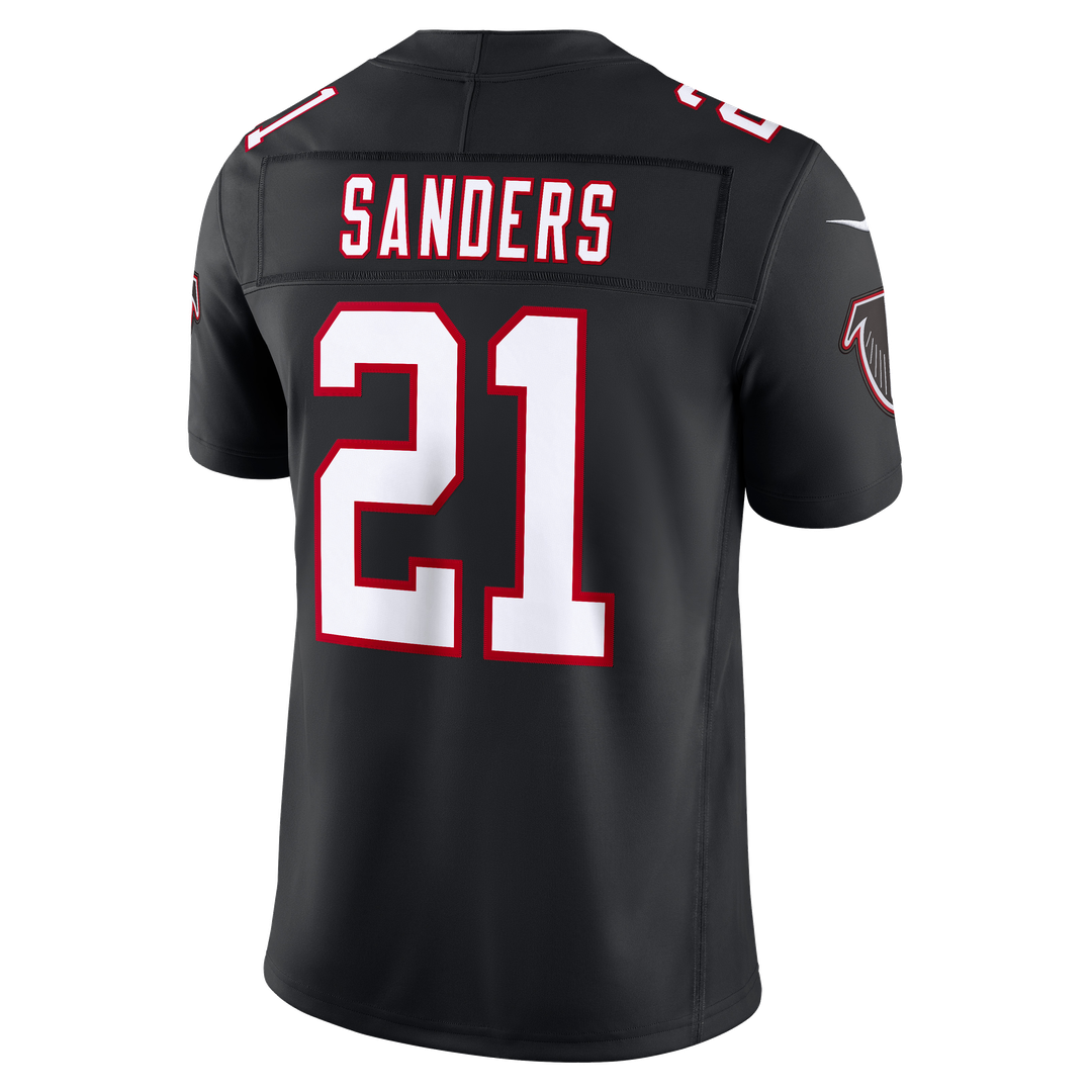 Atlanta Falcons Deion Sanders Nike Black Alternate Throwback Vapor F.U.S.E. Stitched Retired Limited Jersey - product image 6