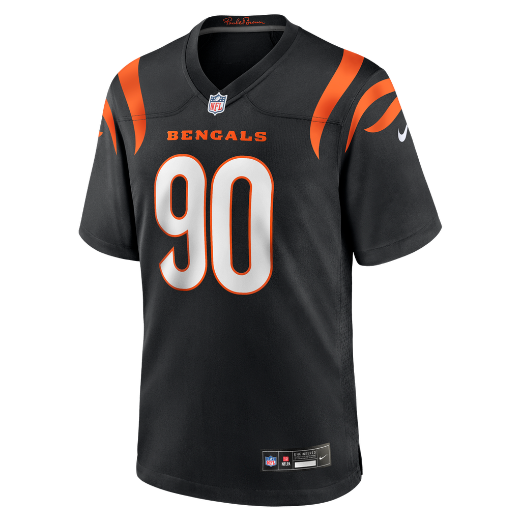 Cincinnati Bengals Kris Jenkins Jr. Nike Black Game Jersey - product image 2