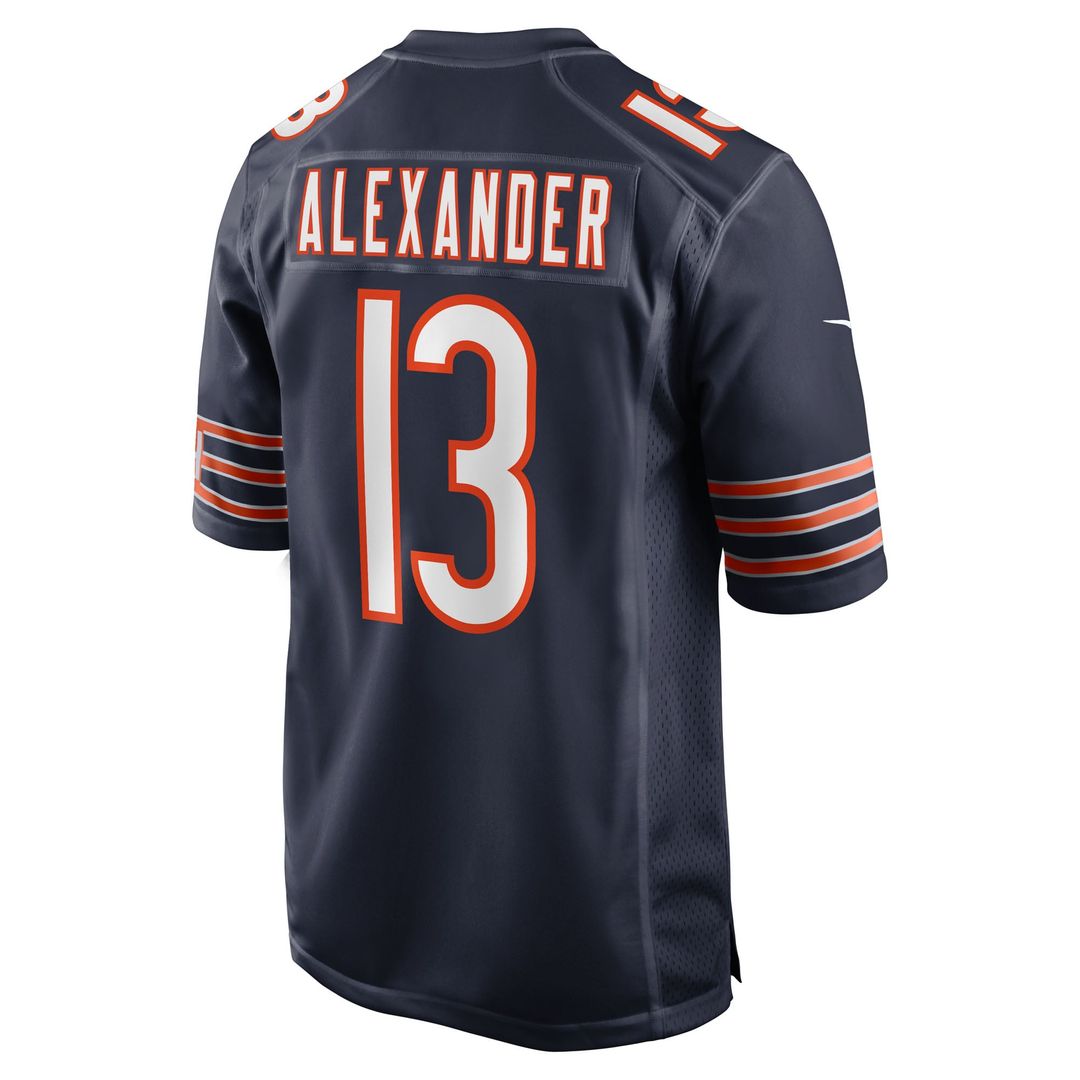 Chicago Bears Maurice Alexander Nike Navy Team Game Jersey - product image 3