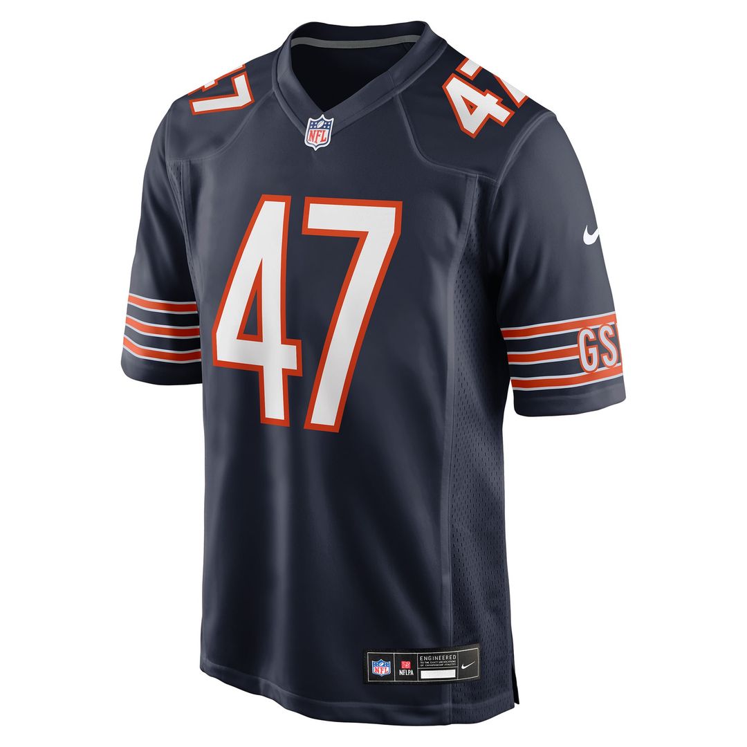Chicago Bears Ruben Hyppolite II Nike Navy Team Game Jersey - product image 2