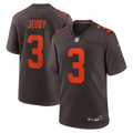 Cleveland Browns Jerry Jeudy Nike Brown Alpha Dawg Game Jersey - product image 1