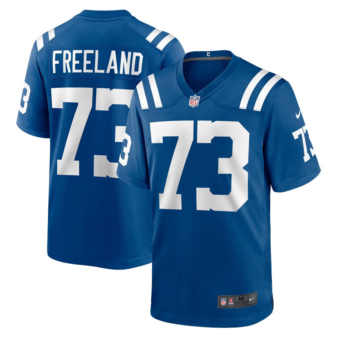 Indianapolis Colts Blake Freeland Nike Royal Team Game Jersey - product image 1
