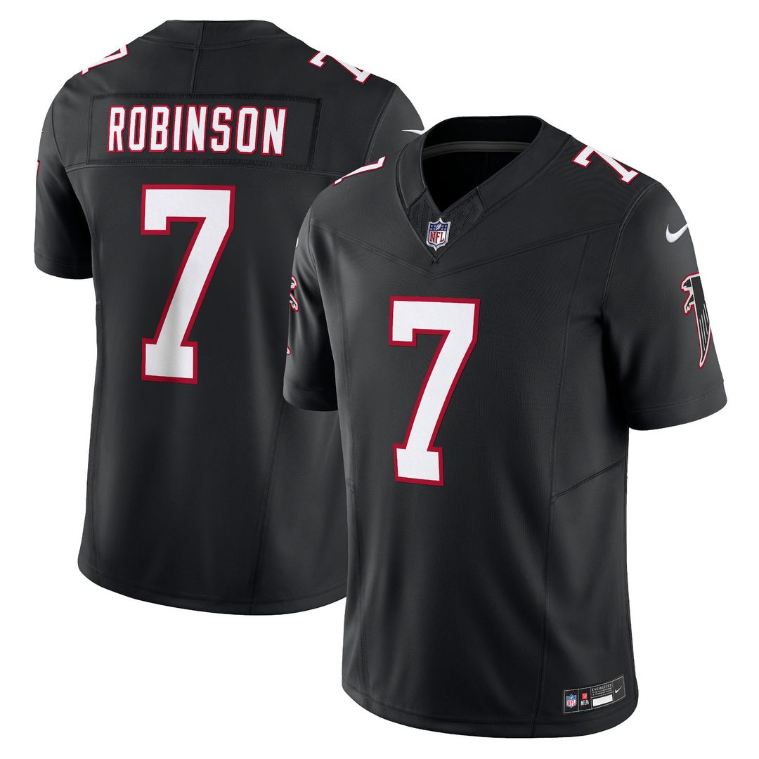 Atlanta Falcons Bijan Robinson Nike Black Alternate Vapor F.U.S.E. Limited Jersey - product image 1
