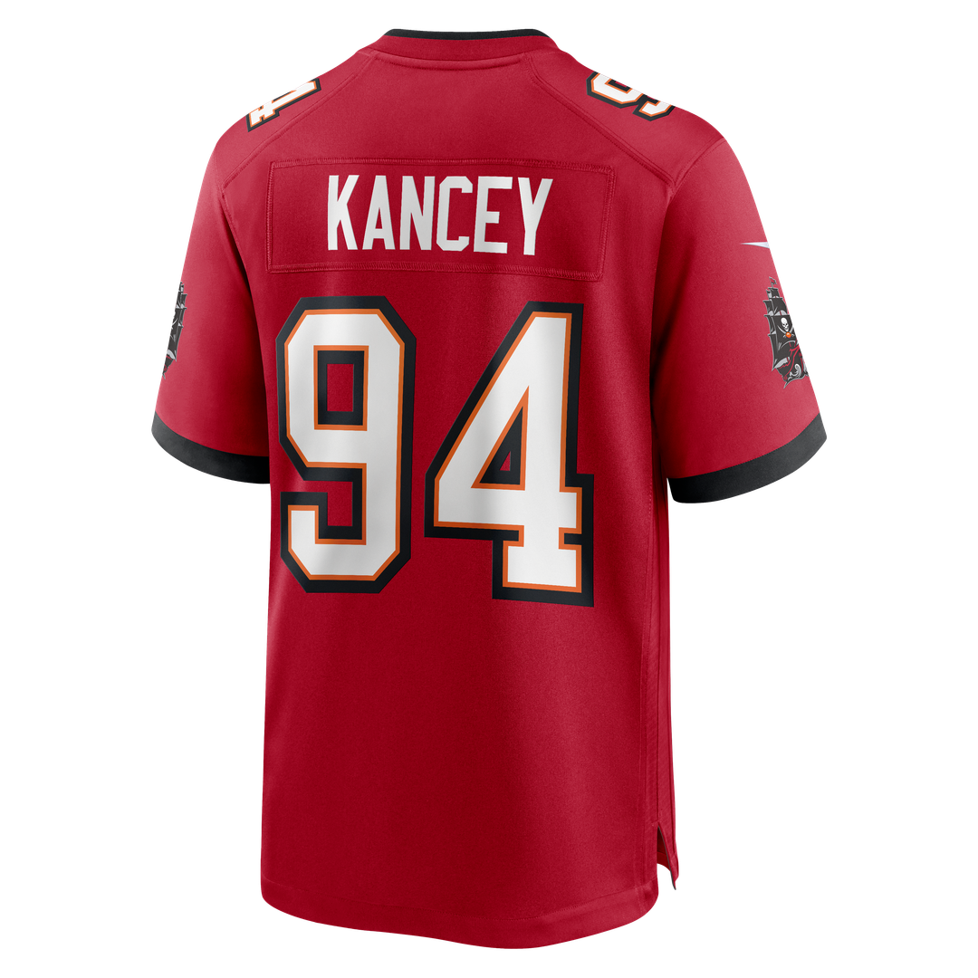 Tampa Bay Buccaneers Calijah Kancey Nike Red Game Jersey - product image 3