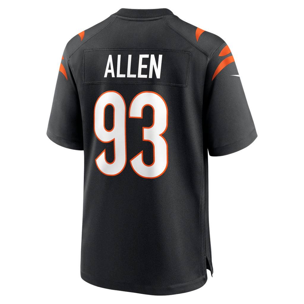 Cincinnati Bengals Jonathan Allen Nike Black Team Game Jersey - product image 3