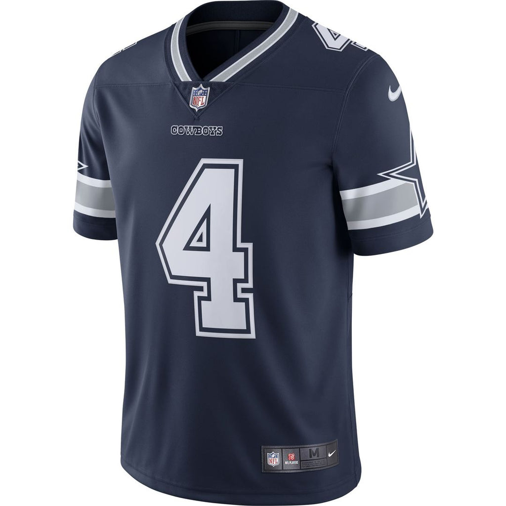 Dallas Cowboys Dak Prescott Nike Navy Vapor Limited Player Jersey - product image 2