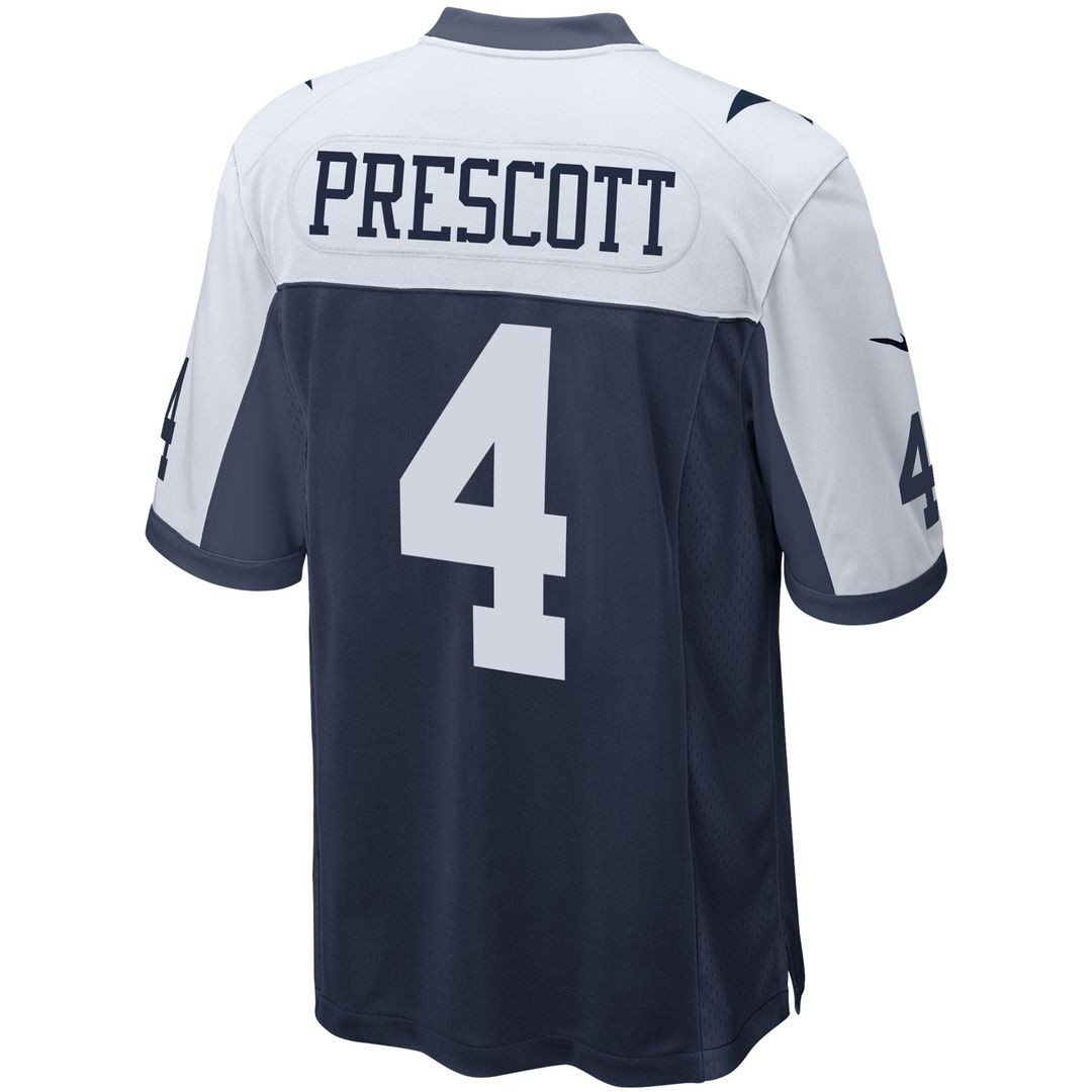 Dallas Cowboys Dak Prescott Nike Navy Alternate Game Team Jersey - product image 3