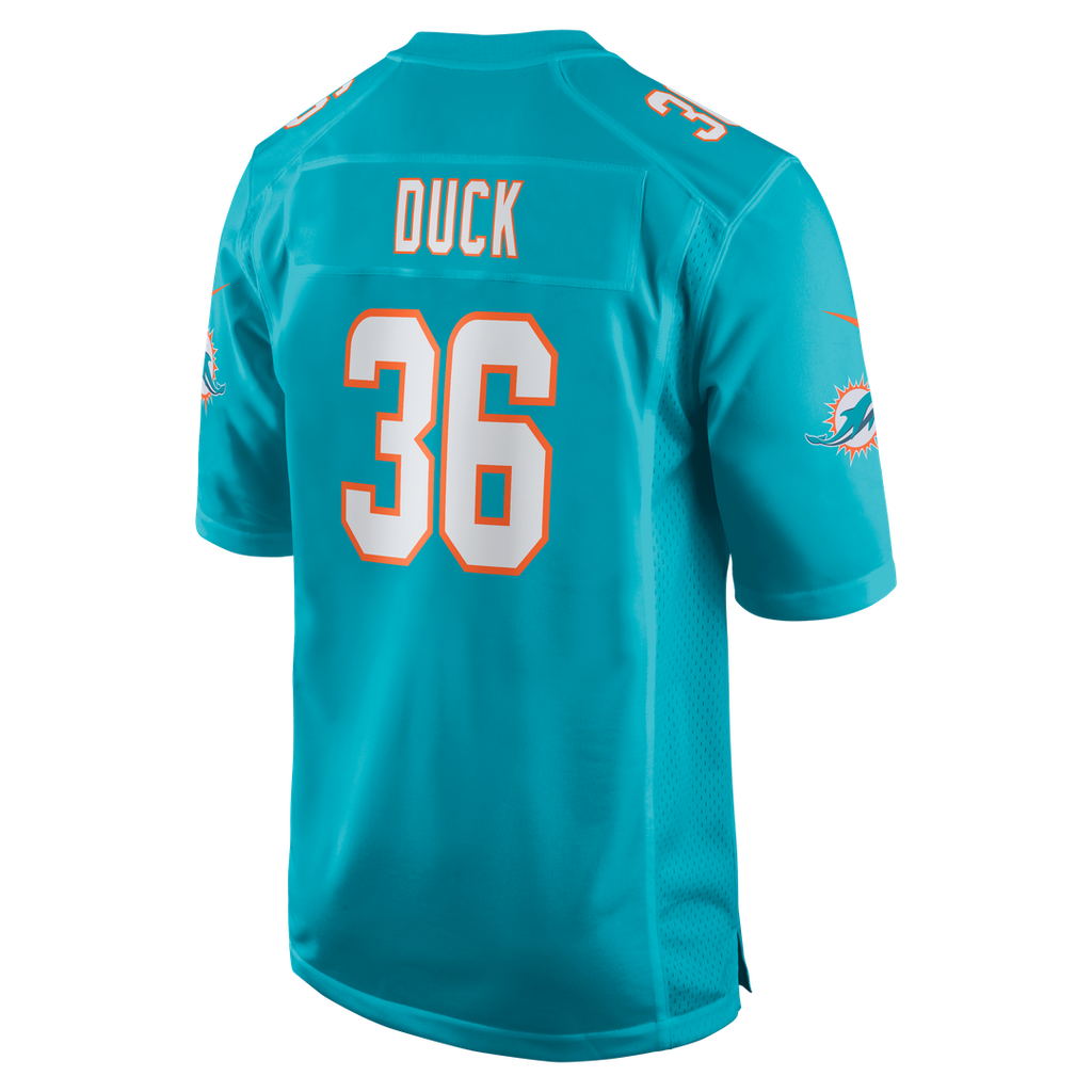 Miami Dolphins Storm Duck Nike Aqua Game Jersey - product image 3