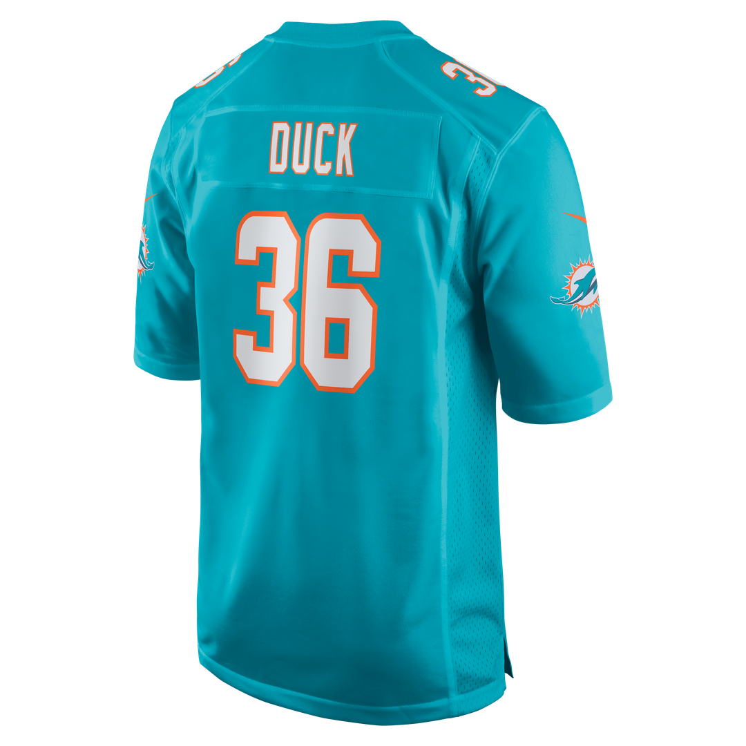 Miami Dolphins Storm Duck Nike Aqua Game Jersey - product image 3