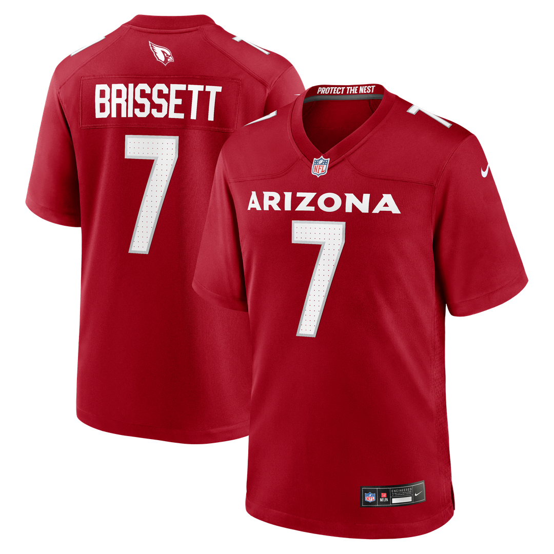 Arizona Cardinals Jacoby Brissett Nike Cardinal Team Game Jersey - product image 1