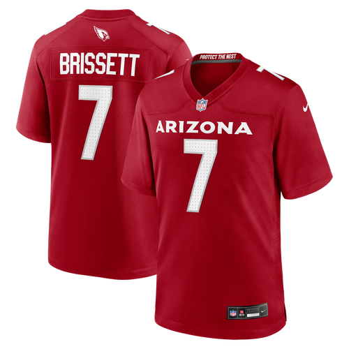 Arizona Cardinals Jacoby Brissett Nike Cardinal Team Game Jersey - product image 1