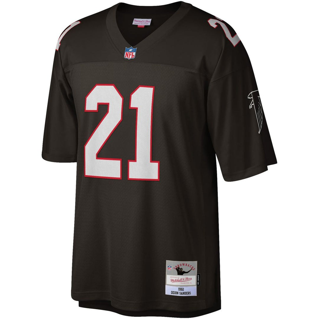 Atlanta Falcons Deion Sanders Mitchell & Ness Red Legacy Replica Jersey - product image 11