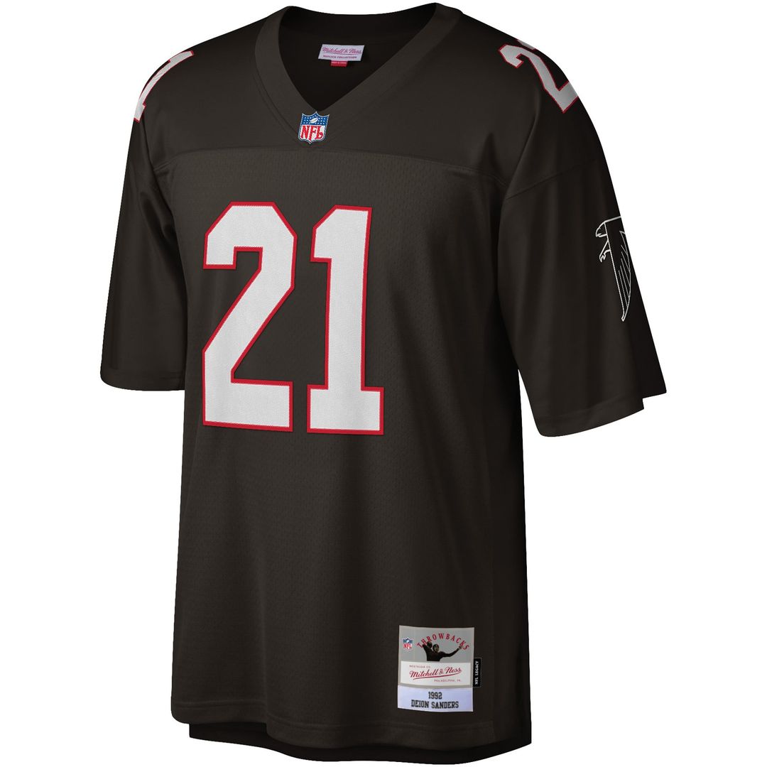 Atlanta Falcons Deion Sanders Mitchell & Ness Red Legacy Replica Jersey - product image 11