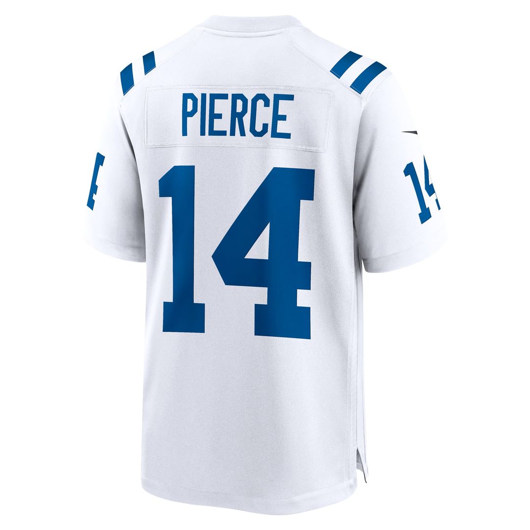 Indianapolis Colts Alec Pierce Nike White Away Game Player Jersey - product image 3