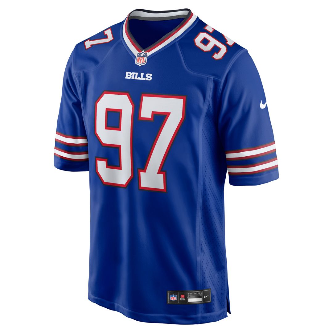 Buffalo Bills Greg Gaines Nike Royal Team Game Jersey - product image 4