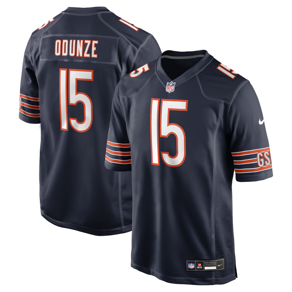 Chicago Bears Rome Odunze Nike Navy Player Game Jersey - product image 1