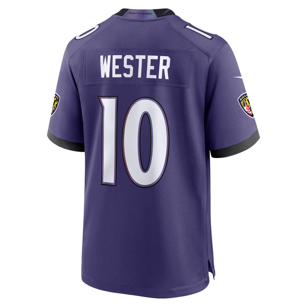 Baltimore Ravens LaJohntay Wester Nike Purple Team Game Jersey - product image 3