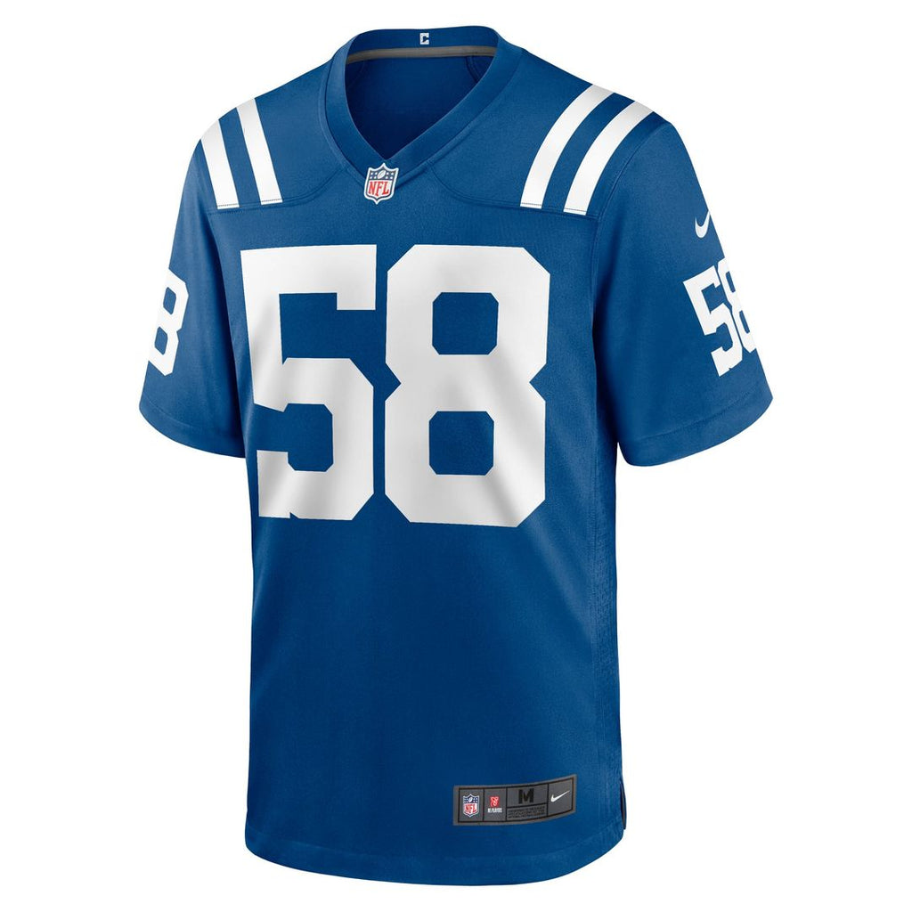 Indianapolis Colts Austin Ajiake Nike Royal Game Jersey - product image 2