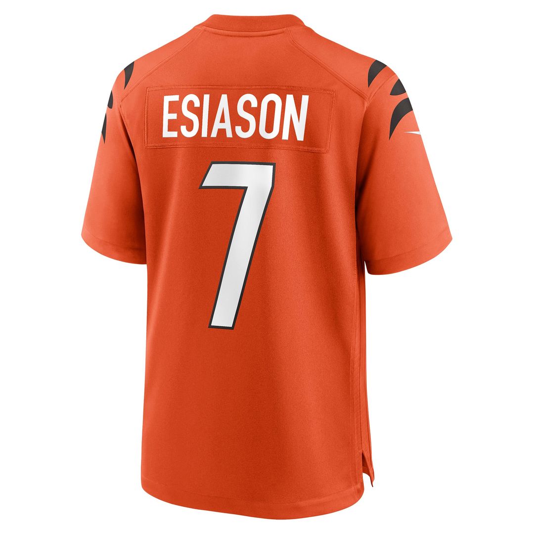 Cincinnati Bengals Boomer Esiason Nike Orange Retired Player Alternate Game Jersey - product image 3
