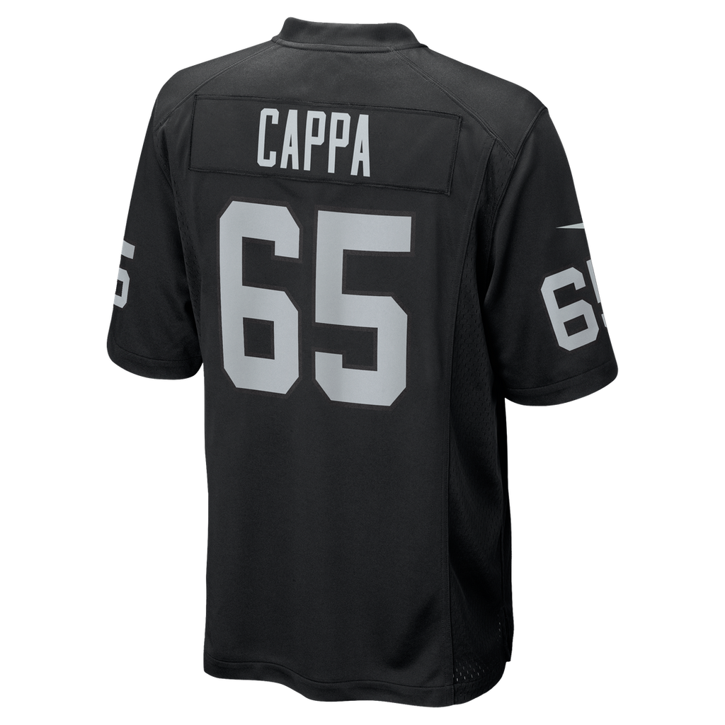 Las Vegas Raiders Alex Cappa Nike Black Team Game Jersey - product image 3