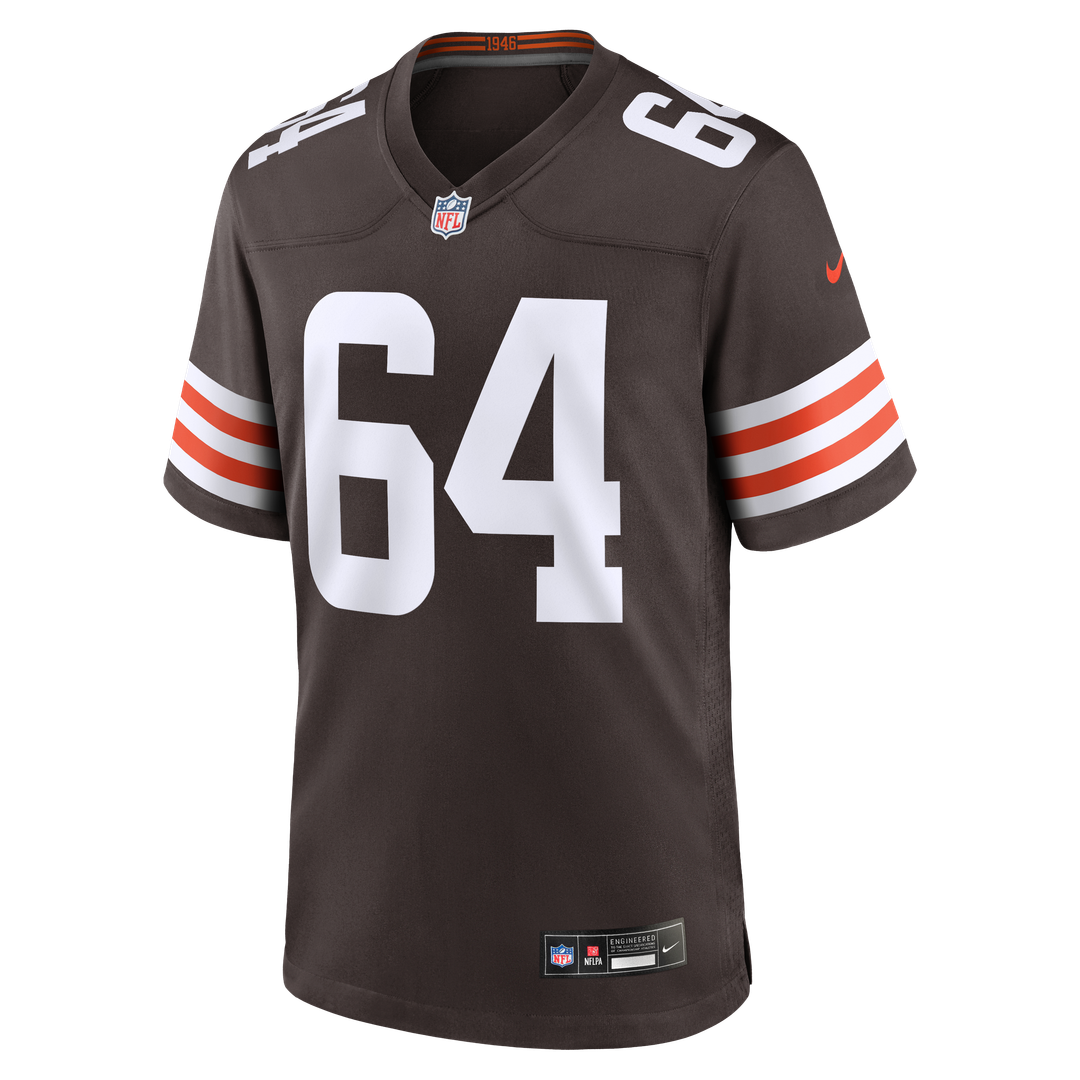 Cleveland Browns Joe DeLamielleure Nike Brown Game Retired Player Jersey - product image 2