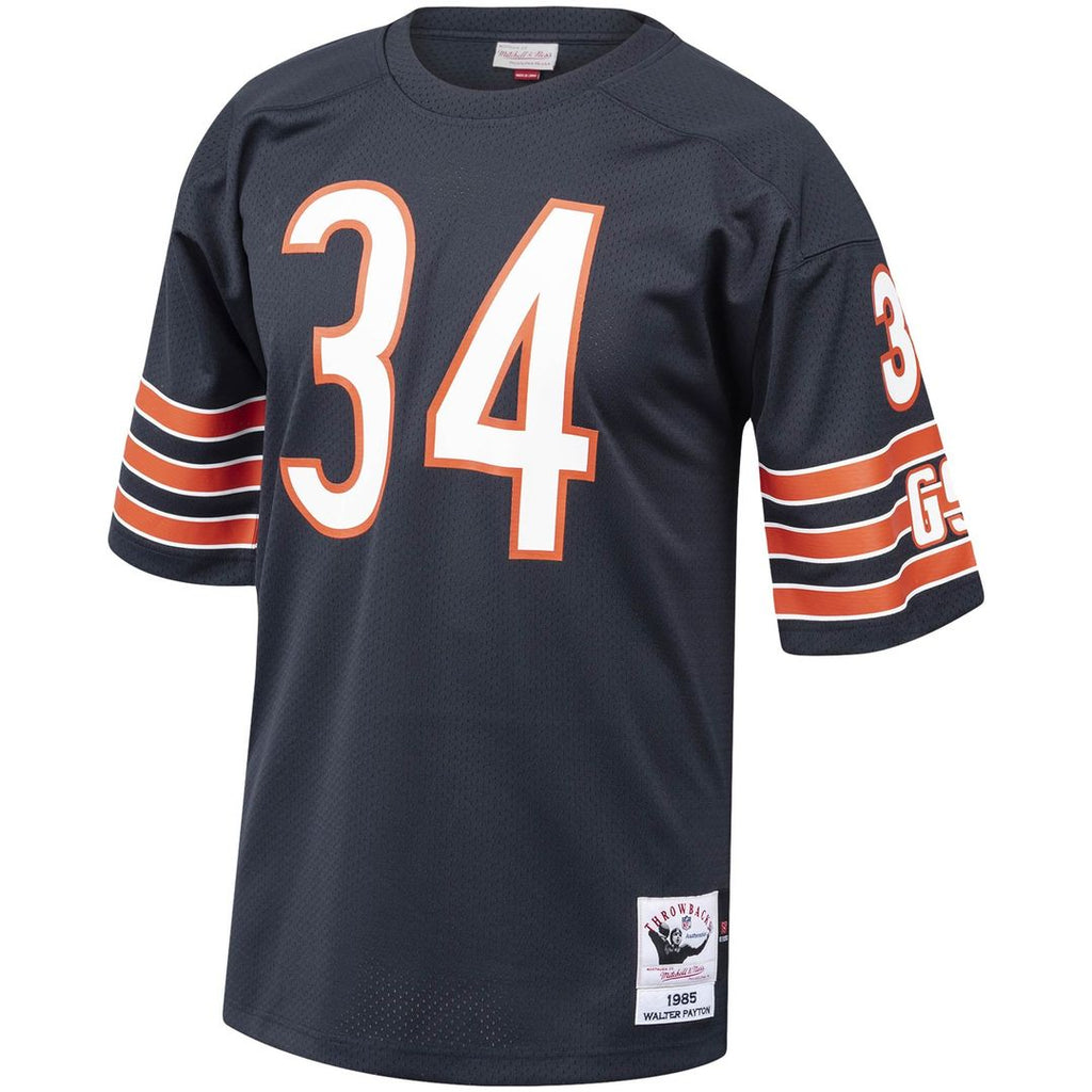 Chicago Bears 1985 Walter Payton Mitchell & Ness Navy Authentic Throwback Retired Player Jersey - product image 2