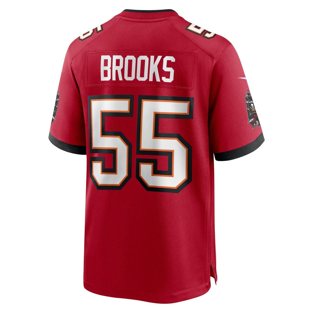 Tampa Bay Buccaneers Derrick Brooks Nike Red Retired Player Game Jersey - product image 3