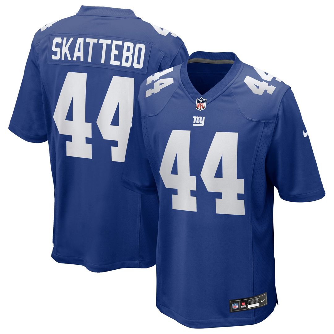 New York Giants Cam Skattebo Nike Royal Game Jersey - product image 1