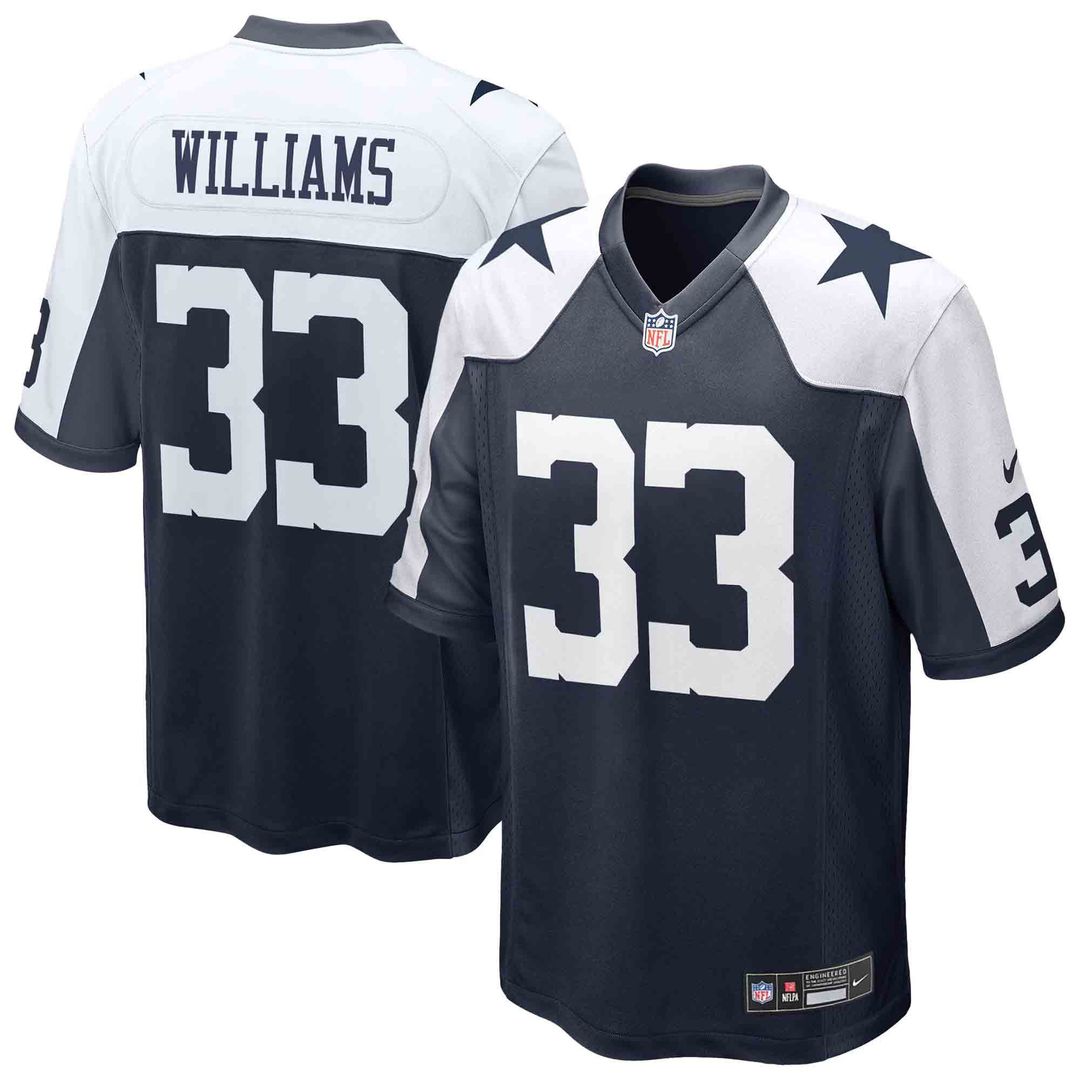 Dallas Cowboys Javonte Williams Nike White Game Jersey - product image 7