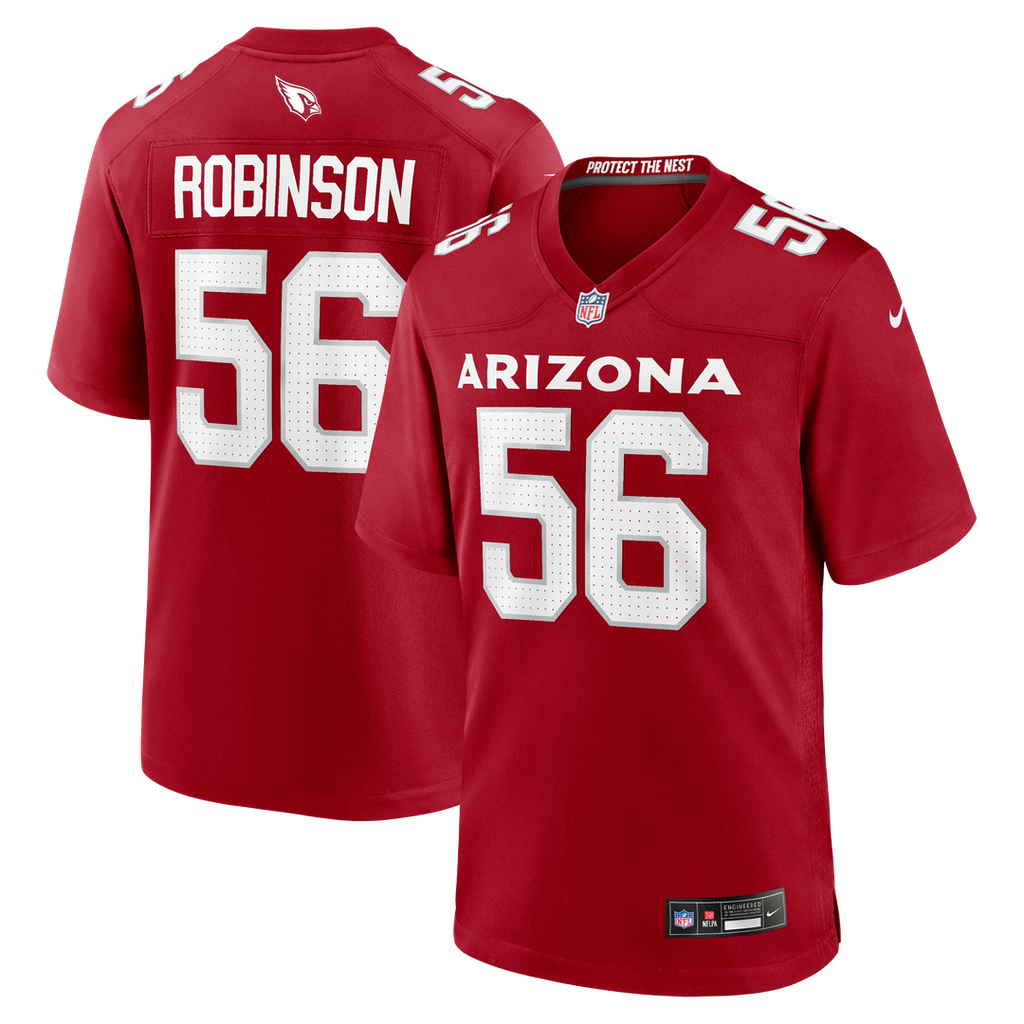 Arizona Cardinals Darius Robinson Nike Cardinal Player Game Jersey - product image 1
