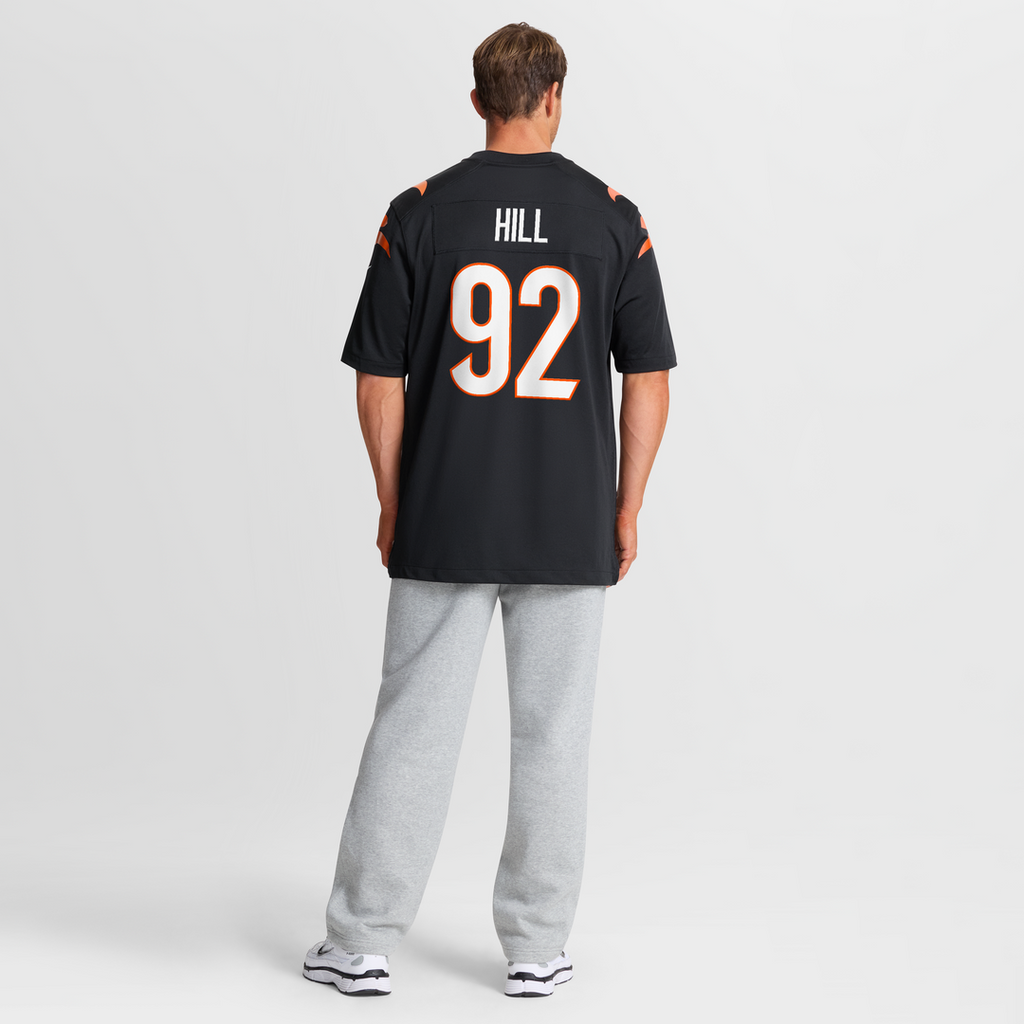 Cincinnati Bengals B.J. Hill Nike Black Game Jersey - product image 8