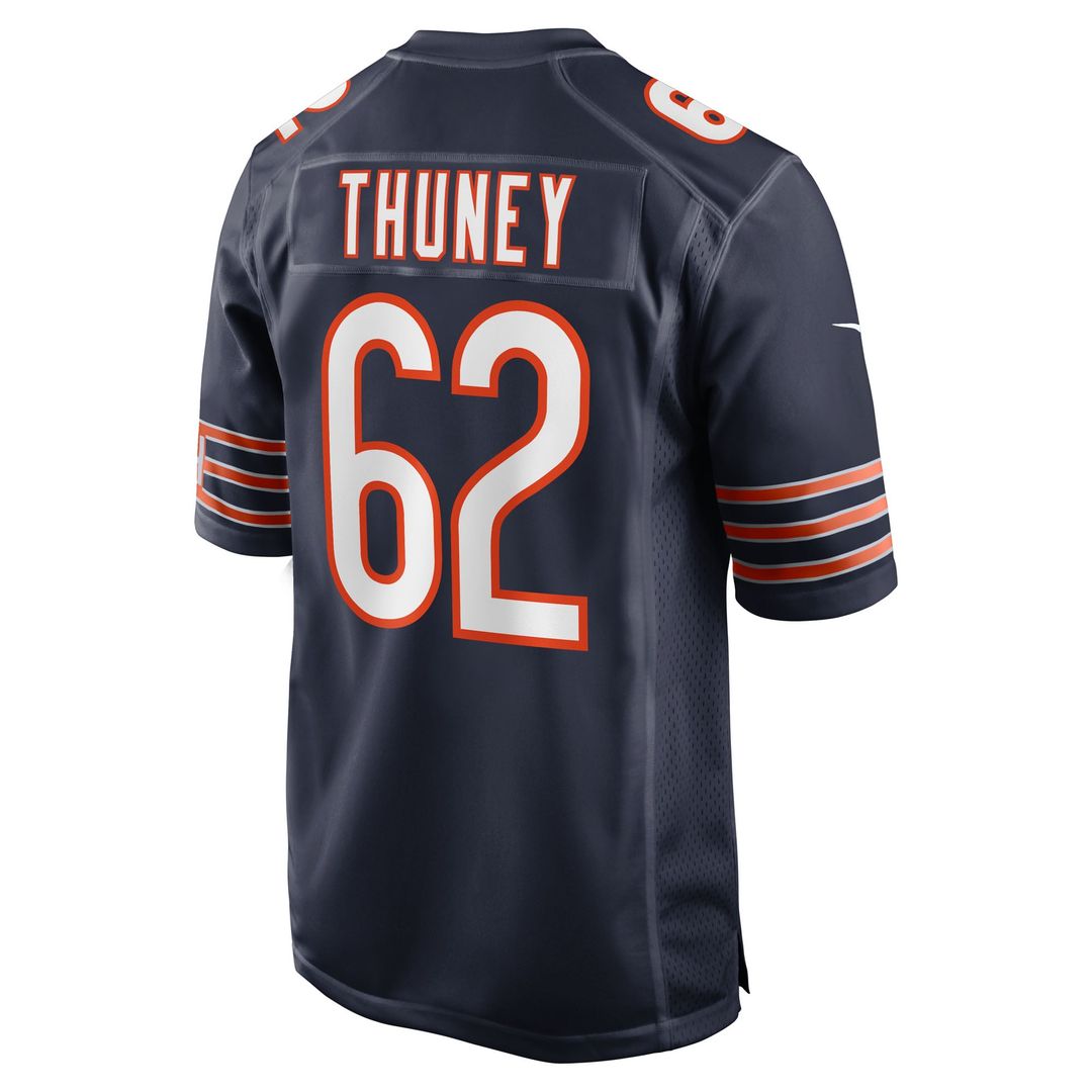 Chicago Bears Joe Thuney Nike Navy Team Game Jersey - product image 3