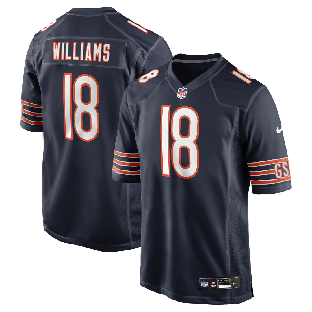 Chicago Bears Caleb Williams Nike White First Round Pick Player Game Jersey - product image 15