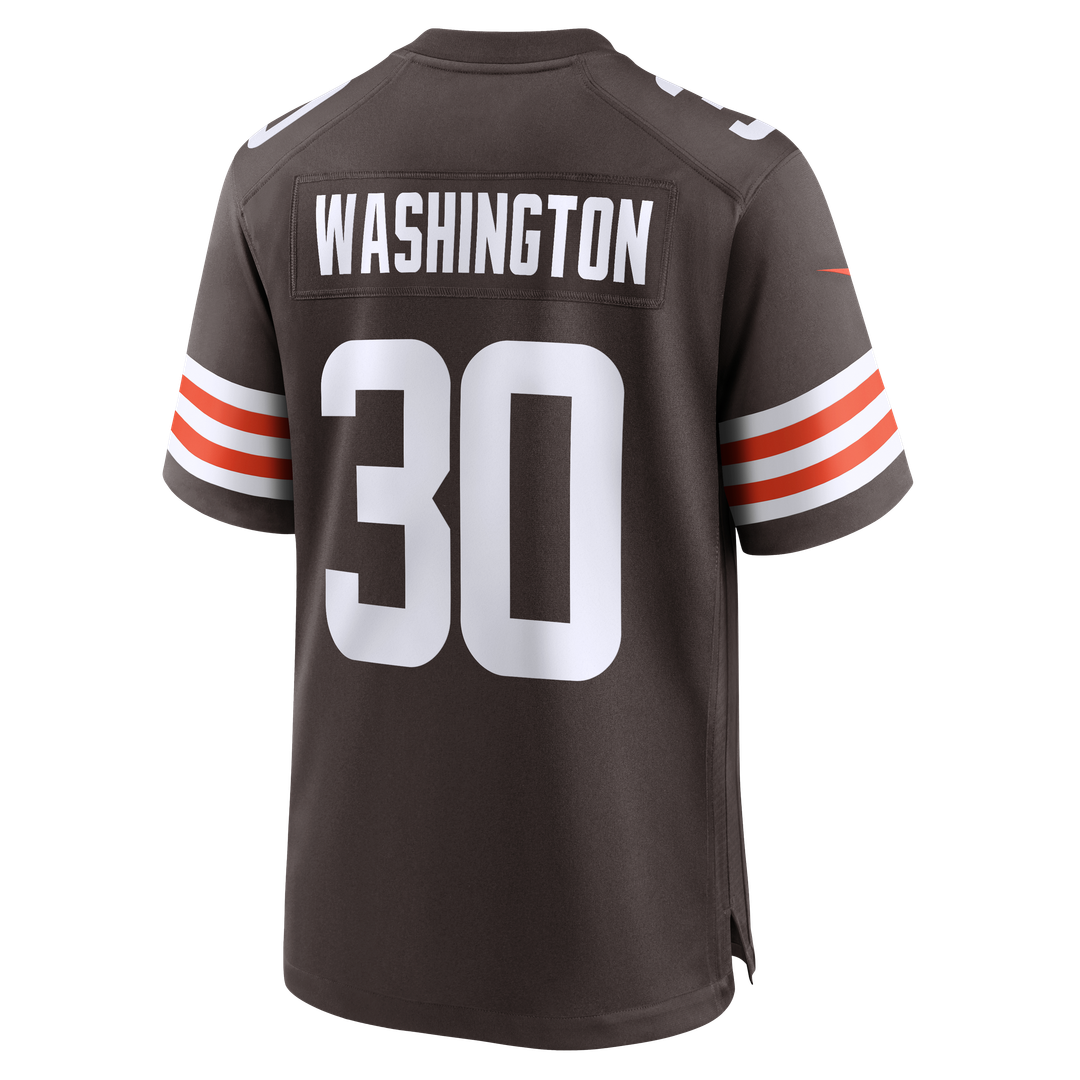 Cleveland Browns Zion Washington Nike Brown Team Game Jersey - product image 5