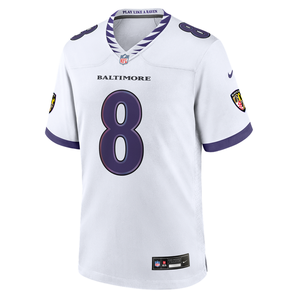 Baltimore Ravens Lamar Jackson Nike Black Alternate Game Jersey - product image 16